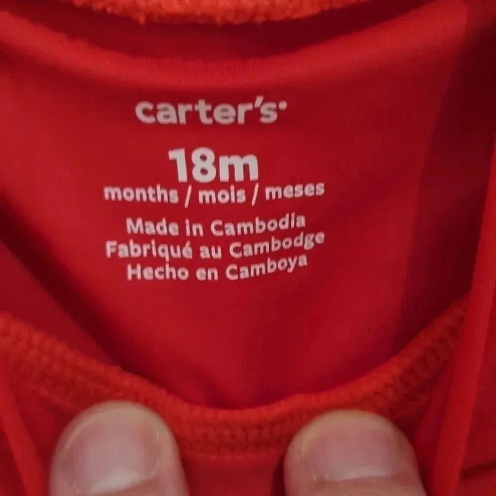Carter's Dino Rash Guard & Swim Trunk set - Picture 2 of 5
